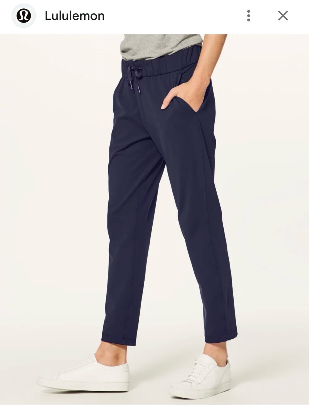 Lululemon Black Jogger Pants